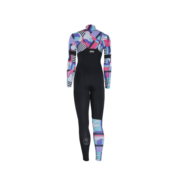 Produktbild ION Neoprenanzug Damen ION Amaze Core FrotnZip Capsule-Statement Ansicht hinten schräg